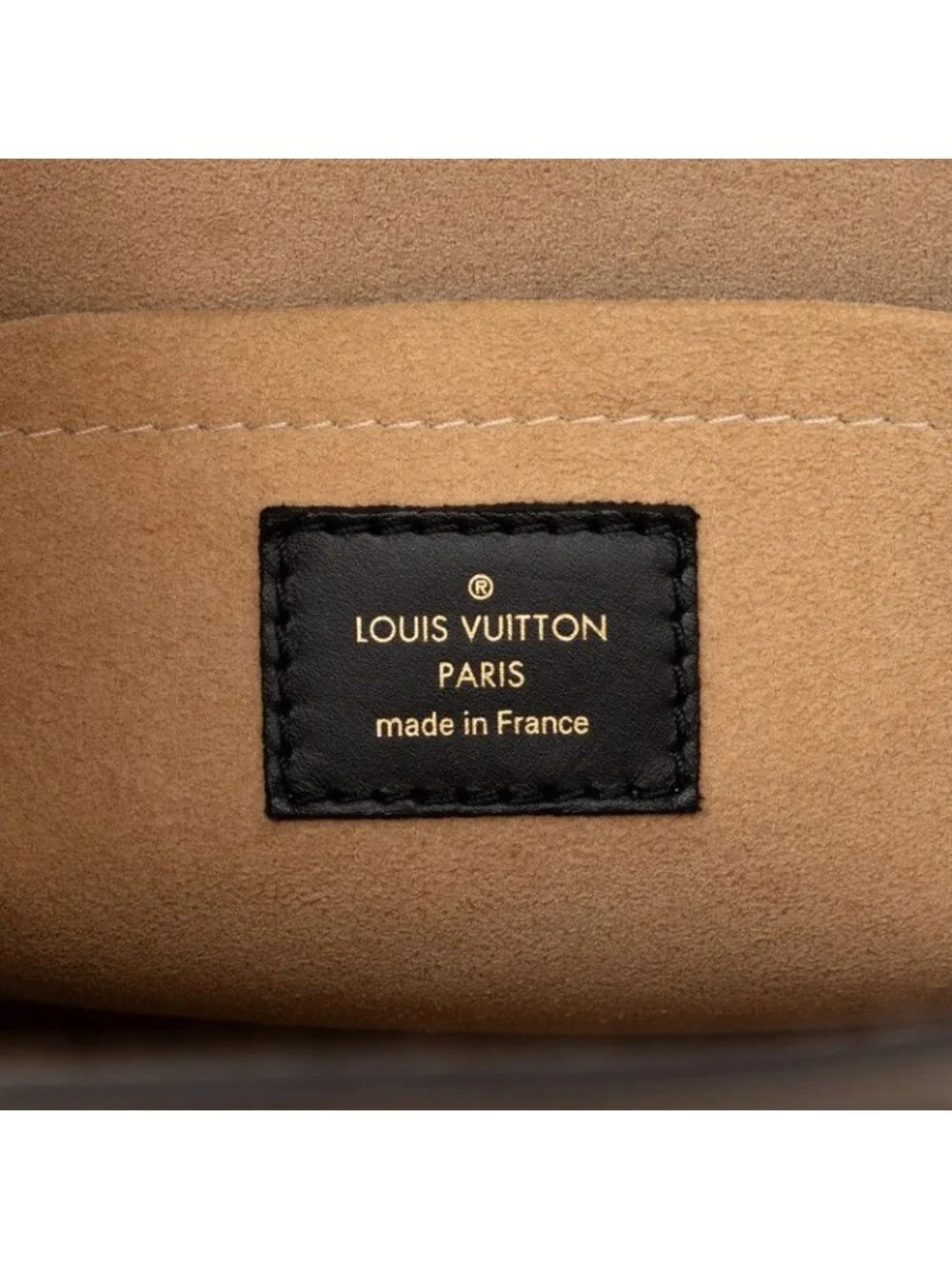 Louis Vuitton Monogram on My Side MM 2-Way Shoulder Bag Rouge Rabbit Brown